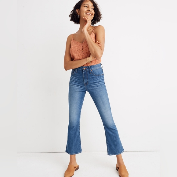 Madewell Denim - Madewell Curvy Cali Demi-Boot Jeans in Tierney Wash: Eco Edition